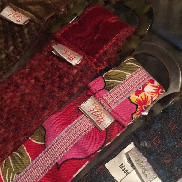 Lot of 4 Vintage Buji Baja fabric belts - Picture 8 of 8